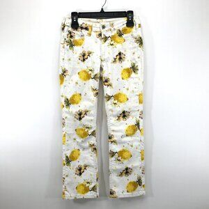 Anthro x Pilcro Lemon Grove High Rise Cropped Bootcut Jeans Women's Size 25